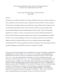 Cover page: Do learning communities increase first year college retention? Evidence from a randomized control trial