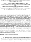 Cover page: Development of the FHR advanced natural circulation analysis code and application to FHR safety analysis