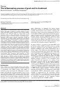 Cover page: The inflammatory process of gout and its treatment