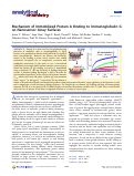 Cover page: Mechanism of Immobilized Protein A Binding to Immunoglobulin G on Nanosensor Array Surfaces