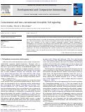 Cover page: Conventional and non-conventional Drosophila Toll signaling