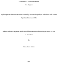 Cover page: Exploring the Relationship Between Personality Traits and Empathy in Individuals with Autism Spectrum Disorder (ASD)