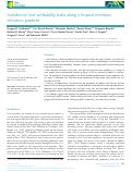 Cover page: Variation in leaf wettability traits along a tropical montane elevation gradient