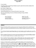 Cover page: Verruciform Genital-Associated (Vegas) Xanthoma: report of a patient with verruciform xanthoma of the scrotum and literature review