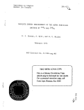 Cover page: ABSOLUTE ENERGY MEASUREMENT OF THE ALPHA PARTICLES EMITTED BY 232U AND 240Pu