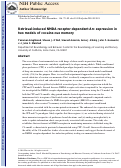 Cover page: Retrieval-induced NMDA receptor-dependent Arc expression in two models of cocaine-cue memory