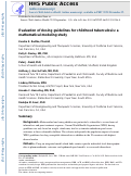 Cover page: Alternative dosing guidelines to improve outcomes in childhood tuberculosis: a mathematical modelling study