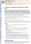 Cover page: Bisphenol A and phthalates and endometriosis: the Endometriosis: Natural History, Diagnosis and Outcomes Study.