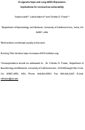 Cover page: E-cigarette vape and lung ACE2 expression: Implications for coronavirus vulnerability