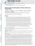 Cover page: Network-analysis-guided synthesis of weisaconitine D and liljestrandinine