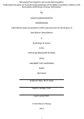 Cover page of Managing Flow Regimes and Landscapes Together: Hydrospatial Analysis for Evaluating Spatiotemporal Floodplain Inundation Patterns with Restoration and Climate Change Implications