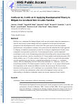 Cover page: Confía en mí, Confío en ti: Applying developmental theory to mitigate sociocultural risk in Latinx families.