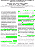 Cover page: PersonalityScanner: Exploring the Validity of Personality Assessment Based on Multimodal Signals in Virtual Reality