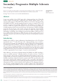 Cover page: Secondary Progressive Multiple Sclerosis: New Insights