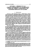 Cover page: <em>Mitchell v. Freeman</em>, et al.: Judicial Enforcement of Affirmative Action set Asides - Overcoming the Economic Remnants of Slavery