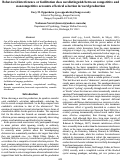 Cover page: Behavioral interference or facilitation does not distinguish between competitive and noncompetitive accounts of lexical selection in word production