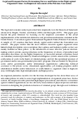 Cover page: Legal and Economic Factors Determining Success and Failure in the Fight against Organized Crime: An Empirical Assessment of the Palermo Convention