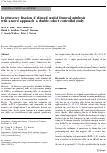 Cover page: In situ screw fixation of slipped capital femoral epiphysis with a novel approach: a double-cohort controlled study