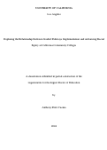 Cover page: Exploring the Relationship Between Guided Pathways Implementation and Advancing Racial Equity at California Community Colleges