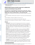 Cover page: Methotrexate Decreases Tenofovir Exposure in Antiretroviral-Suppressed Individuals Living With HIV.