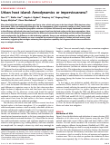 Cover page: Urban heat island: Aerodynamics or imperviousness?