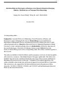 Cover page: Intention–Behavior Discrepancy of Foreign versus Domestic Brands in Emerging Markets: The Relevance of Consumer Prior Knowledge