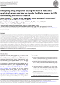 Cover page: Designing drug shops for young women in Tanzania: applying human-centred design to facilitate access to HIV self-testing and contraception