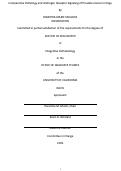 Cover page: Comparative Pathology and Androgen Receptor Signaling of Prostate Cancer in Dogs