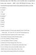 Cover page: Numerical study of the thm effects on the near-field safety of a hypothetical nuclear waste 
repository - bmt1 of the decovalex iii project. part 1: conceptualization and characterization of 
the problems and summary of results