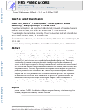 Cover page: CASP 11 target classification