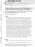 Cover page: Alcoholic hepatitis versus non-alcoholic steatohepatitis: Levels of expression of some proteins involved in tumorigenesis