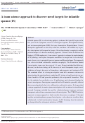 Cover page: A team science approach to discover novel targets for infantile spasms (IS)