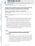 Cover page: Compton PET: A Simulation Study for a PET Module with Novel Geometry and Machine Learning for Position Decoding.