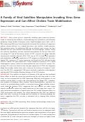 Cover page: A Family of Viral Satellites Manipulates Invading Virus Gene Expression and Can Affect Cholera Toxin Mobilization