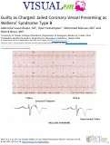 Cover page: Guilty as Charged: Jailed Coronary Vessel Presenting as Wellens’ Syndrome Type B