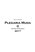 Cover page: Plegaria Muda II