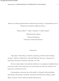 Cover page: Moderators of intergroup evaluation in disadvantaged groups: A comprehensive test of predictions from system justification theory.