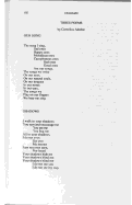 Cover page: Three Poems