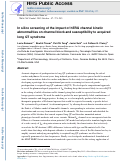 Cover page: In silico screening of the impact of hERG channel kinetic abnormalities on channel block and susceptibility to acquired long QT syndrome