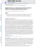 Cover page: Poly(GP) proteins are a useful pharmacodynamic marker for C9ORF72-associated amyotrophic lateral sclerosis