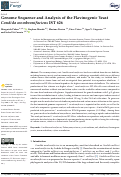 Cover page: Genome Sequence and Analysis of the Flavinogenic Yeast Candida membranifaciens IST 626