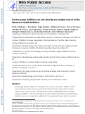 Cover page: Proton Pump Inhibitor Use and Obesity-Associated Cancer in the Womens Health Initiative.