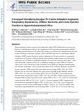 Cover page: Prolonged smoldering Douglas fir smoke inhalation augments respiratory resistances, stiffens the aorta, and curbs ejection fraction in hypercholesterolemic mice.