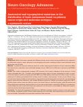 Cover page: Anatomical and topographical variations in the distribution of brain metastases based on primary cancer origin and molecular subtypes: a systematic review.