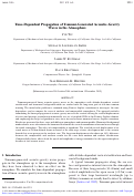 Cover page: Time-Dependent Propagation of Tsunami-Generated Acoustic-Gravity Waves in the Atmosphere Time-Dependent Propagation of Tsunami-Generated Acoustic-Gravity Waves in the Atmosphere