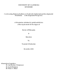 Cover page: Co-Occurring Behavior Problems in Youth with Intellectual and Developmental Disabilities: A Developmental Perspective