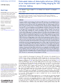 Cover page: Estimated dates of detectable infection (EDDIs) as an improvement upon Fiebig staging for HIV infection dating