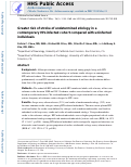 Cover page: Greater Risk of Stroke of Undetermined Etiology in a Contemporary HIV-Infected Cohort Compared with Uninfected Individuals