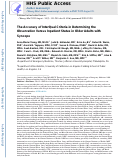 Cover page: The Accuracy of Interqual Criteria in Determining the Observation versus Inpatient Status in Older Adults with Syncope