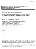 Cover page: Fracture and fatigue properties of Mo-Mo{sub 3}Si-Mo{sub 5}SiB{sub 2} refractory intermetallic alloys at ambient to elevated temperatures (25-1300 degrees Centigrade)